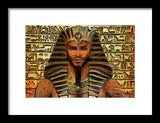 Shabako - The Political Pharaoh   - Framed Print