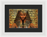 Shabako - The Political Pharaoh   - Framed Print