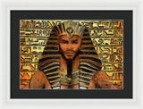 Shabako - The Political Pharaoh   - Framed Print