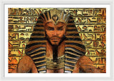 Shabako - The Political Pharaoh   - Framed Print