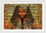 Shabako - The Political Pharaoh   - Framed Print