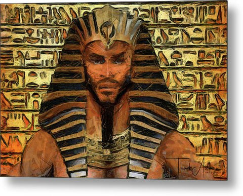 Shabako - The Political Pharaoh   - Metal Print