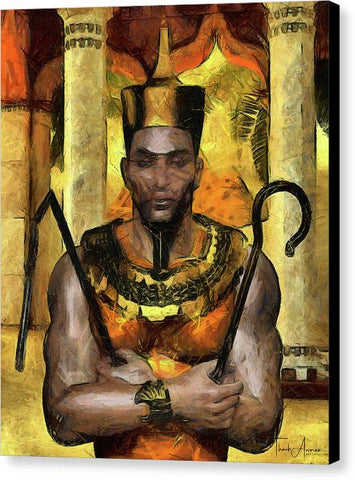 Shebitku - The Diplomatic Pharaoh - Canvas Print