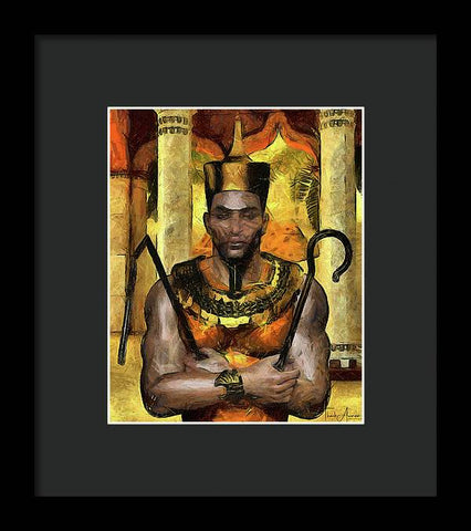 Shebitku - The Diplomatic Pharaoh - Framed Print