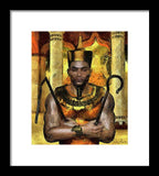 Shebitku - The Diplomatic Pharaoh - Framed Print