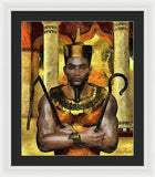 Shebitku - The Diplomatic Pharaoh - Framed Print