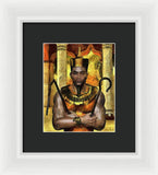 Shebitku - The Diplomatic Pharaoh - Framed Print