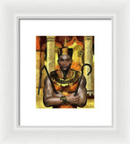 Shebitku - The Diplomatic Pharaoh - Framed Print