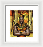 Shebitku - The Diplomatic Pharaoh - Framed Print