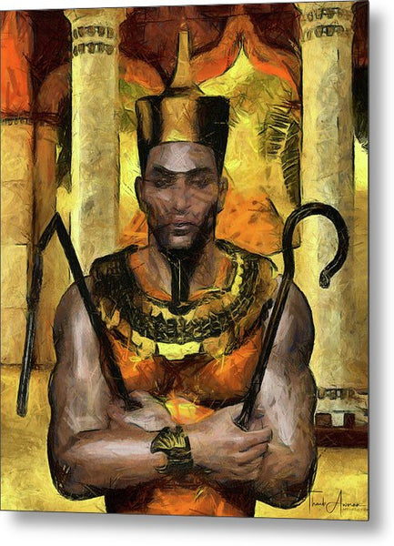 Shebitku - The Diplomatic Pharaoh - Metal Print