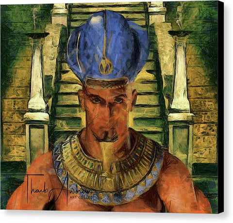 Taharka - The Benevolent Pharaoh - Canvas Print