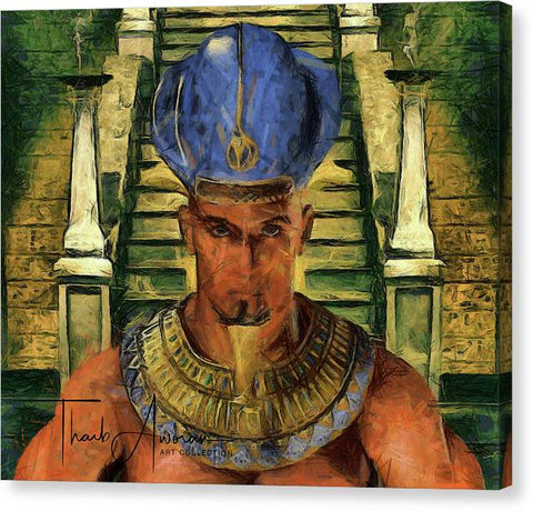 Taharka - The Benevolent Pharaoh - Canvas Print