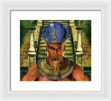 Taharka - The Benevolent Pharaoh - Framed Print