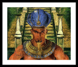 Taharka - The Benevolent Pharaoh - Framed Print