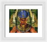 Taharka - The Benevolent Pharaoh - Framed Print