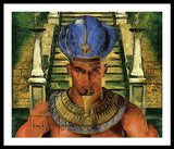 Taharka - The Benevolent Pharaoh - Framed Print