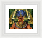 Taharka - The Benevolent Pharaoh - Framed Print