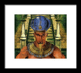 Taharka - The Benevolent Pharaoh - Framed Print