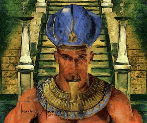 Taharka - The Benevolent Pharaoh - Art Print