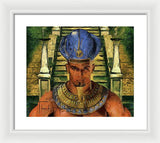 Taharka - The Benevolent Pharaoh - Framed Print