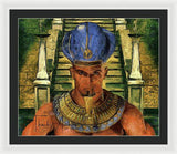 Taharka - The Benevolent Pharaoh - Framed Print