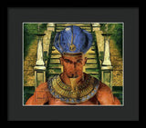 Taharka - The Benevolent Pharaoh - Framed Print