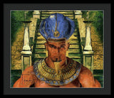 Taharka - The Benevolent Pharaoh - Framed Print