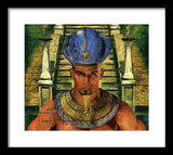 Taharka - The Benevolent Pharaoh - Framed Print