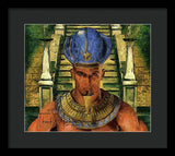 Taharka - The Benevolent Pharaoh - Framed Print