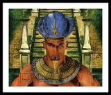 Taharka - The Benevolent Pharaoh - Framed Print