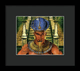 Taharka - The Benevolent Pharaoh - Framed Print