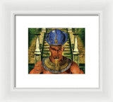 Taharka - The Benevolent Pharaoh - Framed Print