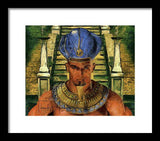 Taharka - The Benevolent Pharaoh - Framed Print