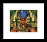 Taharka - The Benevolent Pharaoh - Framed Print