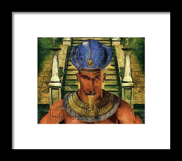 Taharka - The Benevolent Pharaoh - Framed Print