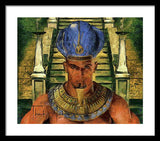 Taharka - The Benevolent Pharaoh - Framed Print