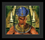 Taharka - The Benevolent Pharaoh - Framed Print