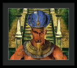 Taharka - The Benevolent Pharaoh - Framed Print