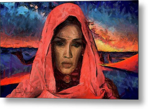 Zipporah - The Wife of Moses - Metal Print