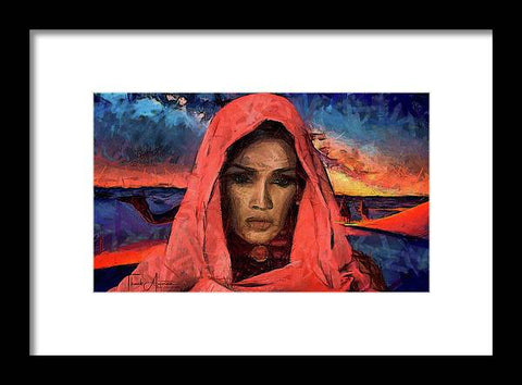 Zipporah - The Wife of Moses - Framed Print